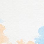 Hand painted watercolor background with sky and clouds shape Free Photo